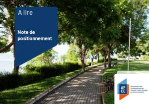Notre contribution à la consultation sur le Plan National d’Adaptation au Changement Climatique